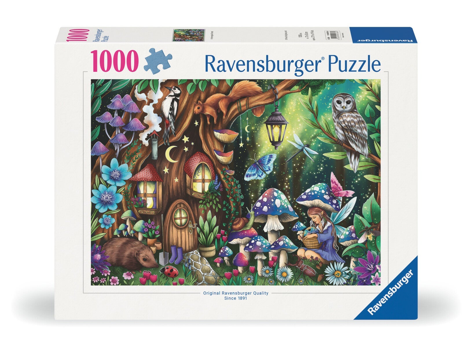 Puslespill 1000 I Den Magiske Skogen Ravensburger