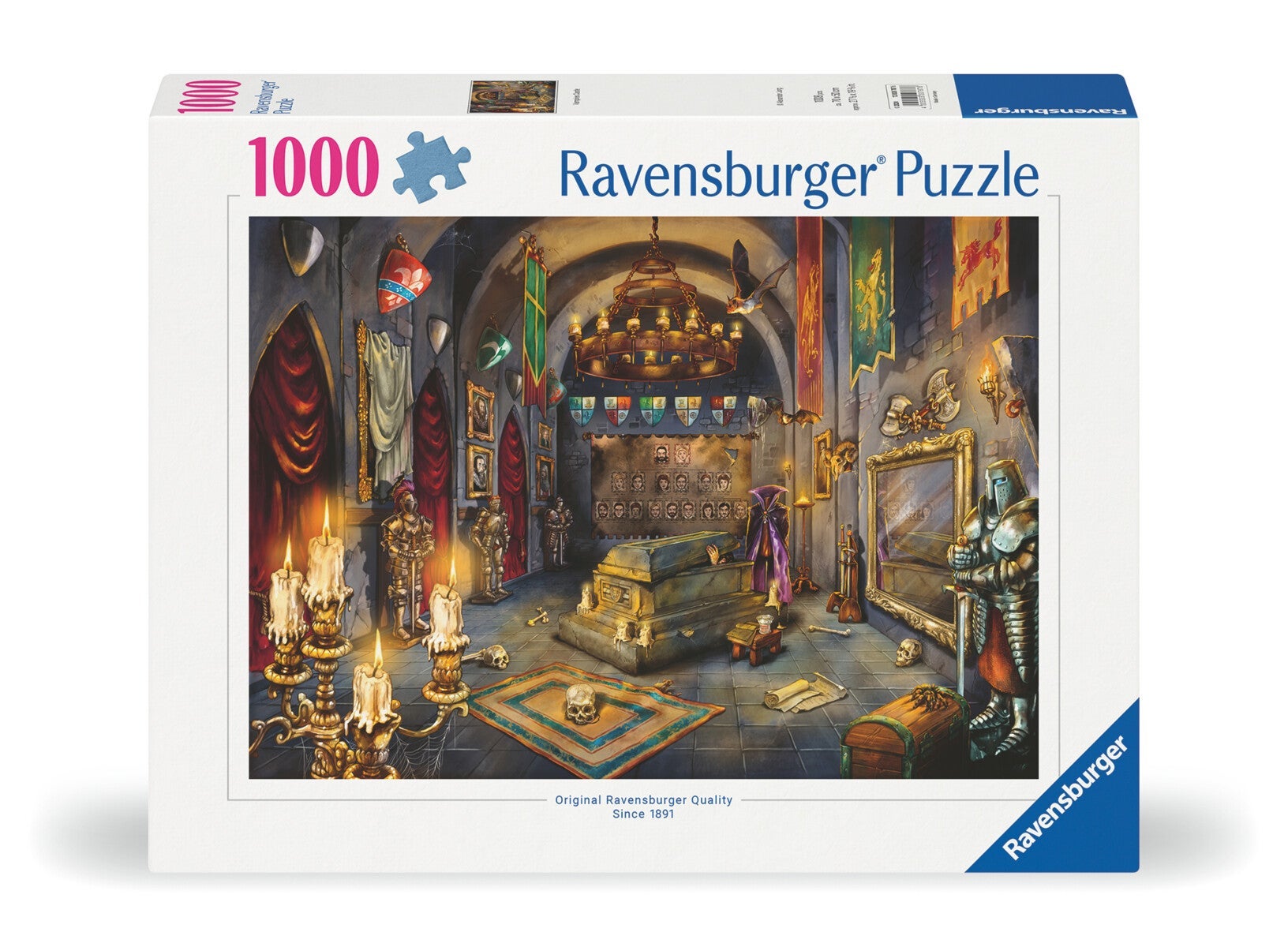 Puslespill 1000 Vampyrens Slott Ravensburger