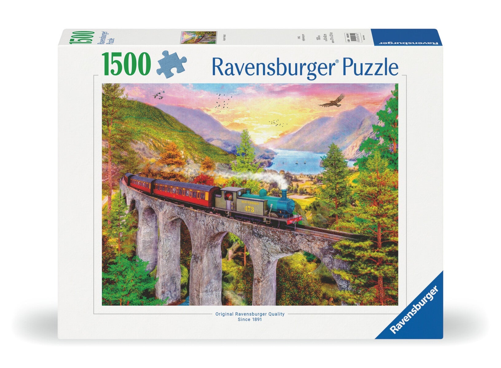 Puslespill 1500 Høst Viadukt Ravensburger