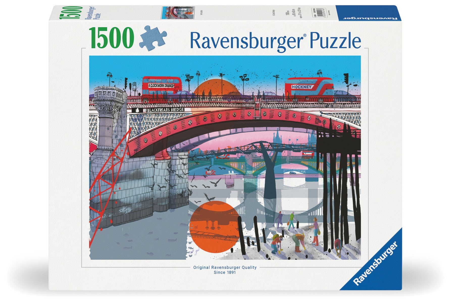 Puslespill 1500 Jeg Er London Ravensburger