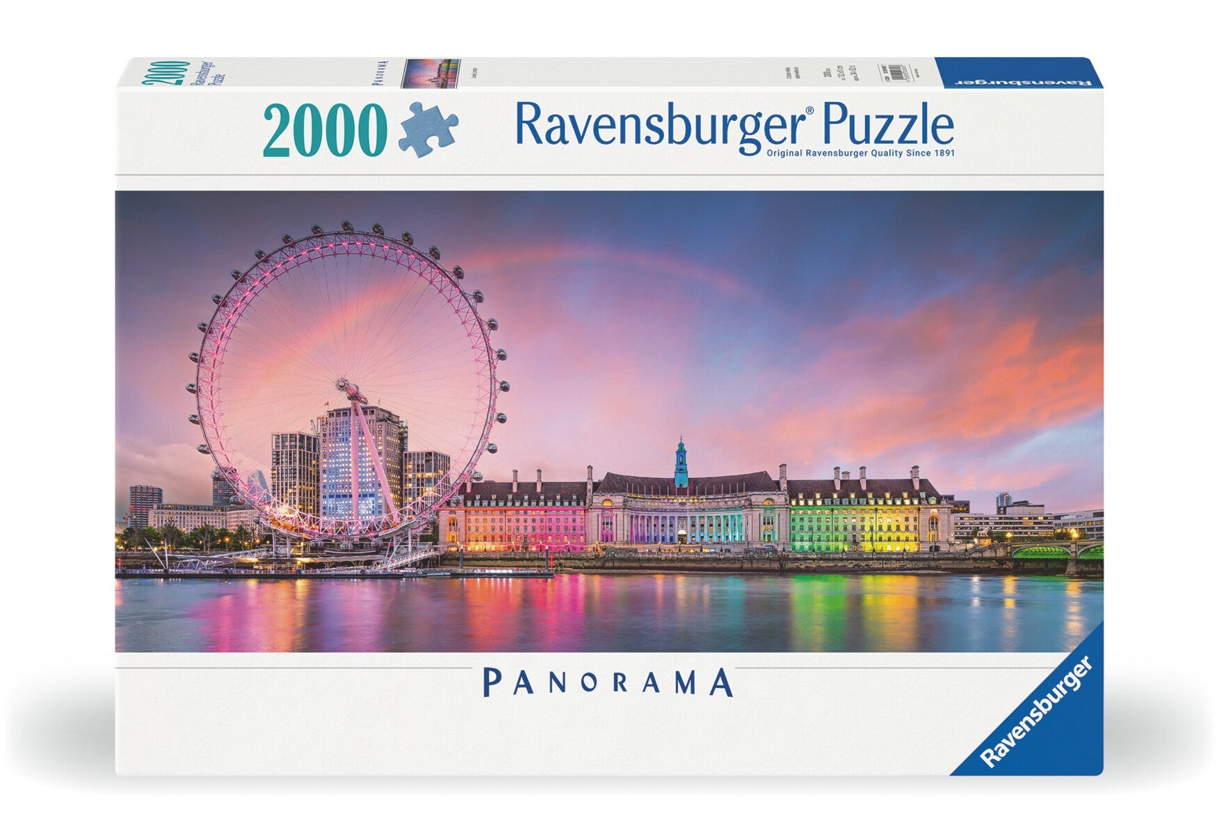 Puslespill 2000 Landskap Ravensburger