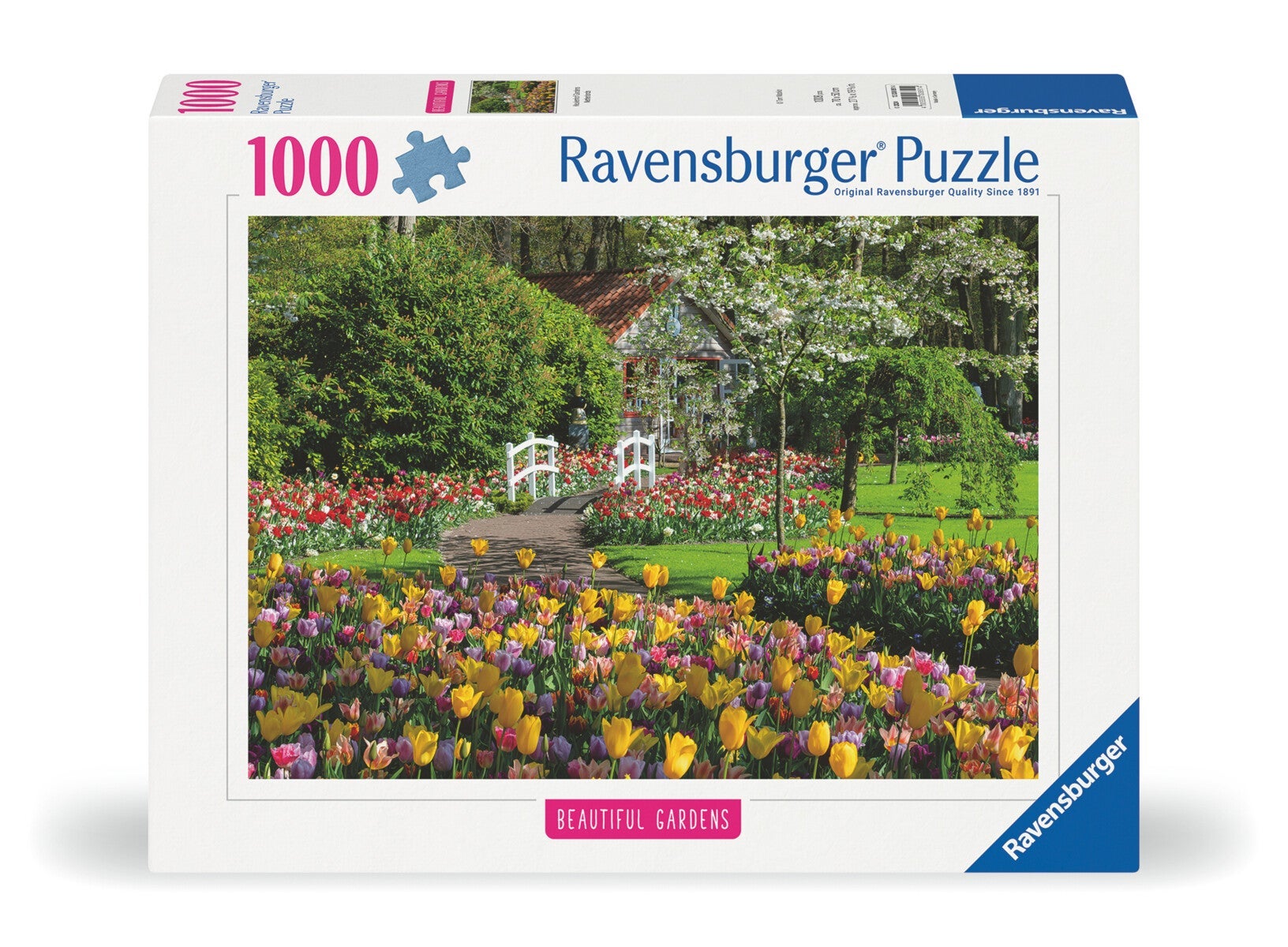 Puslespill 1000 Keukenhof Gardens Ravensburger