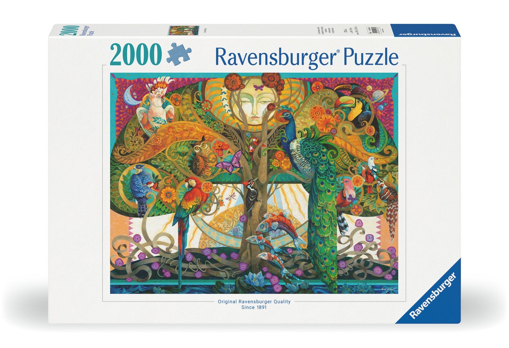 Puslespill 2000 På Den 5. Dagen Ravensburger