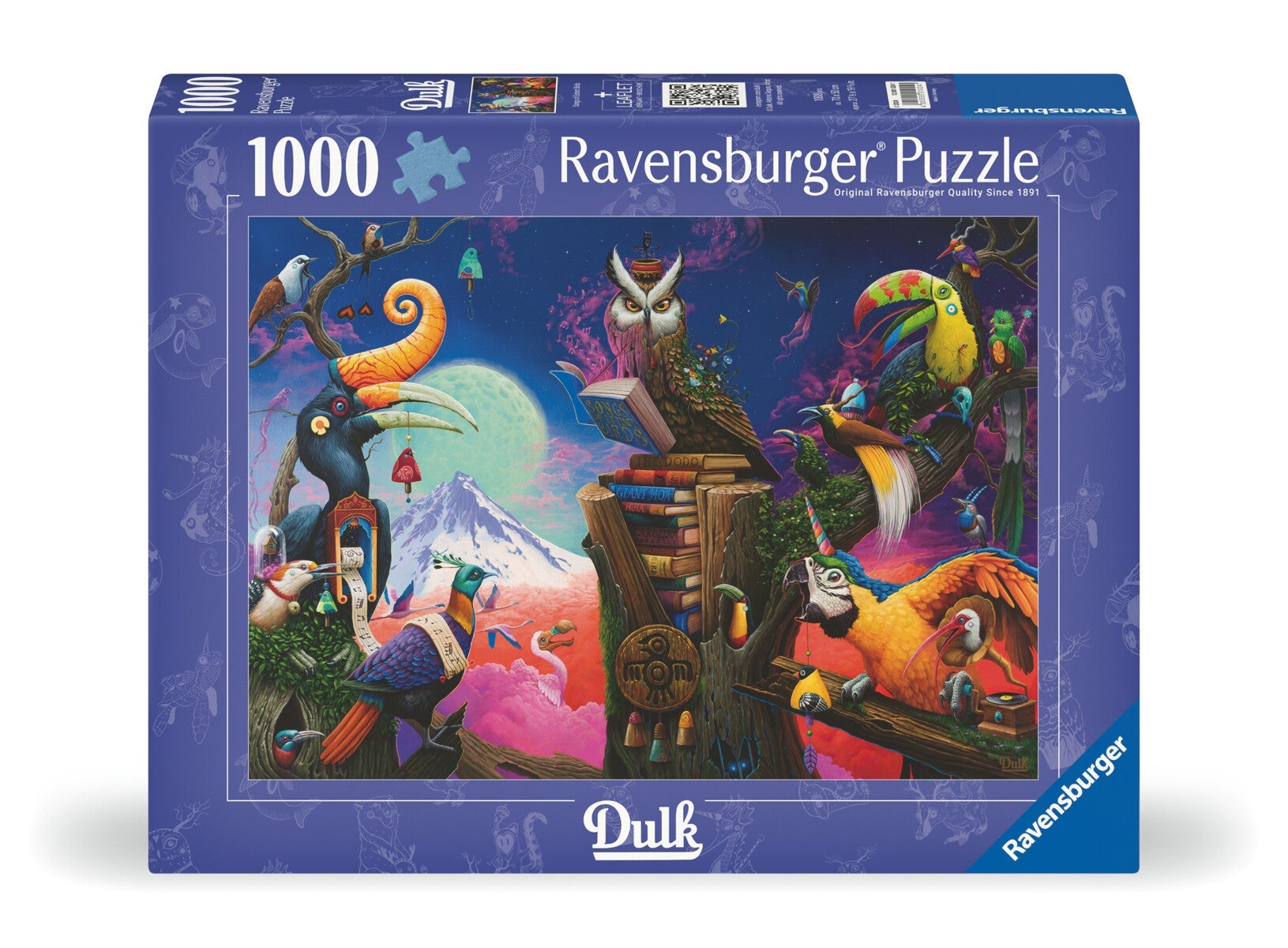 Puslespill 1000 Sanger Fra Fugler Ravensburger