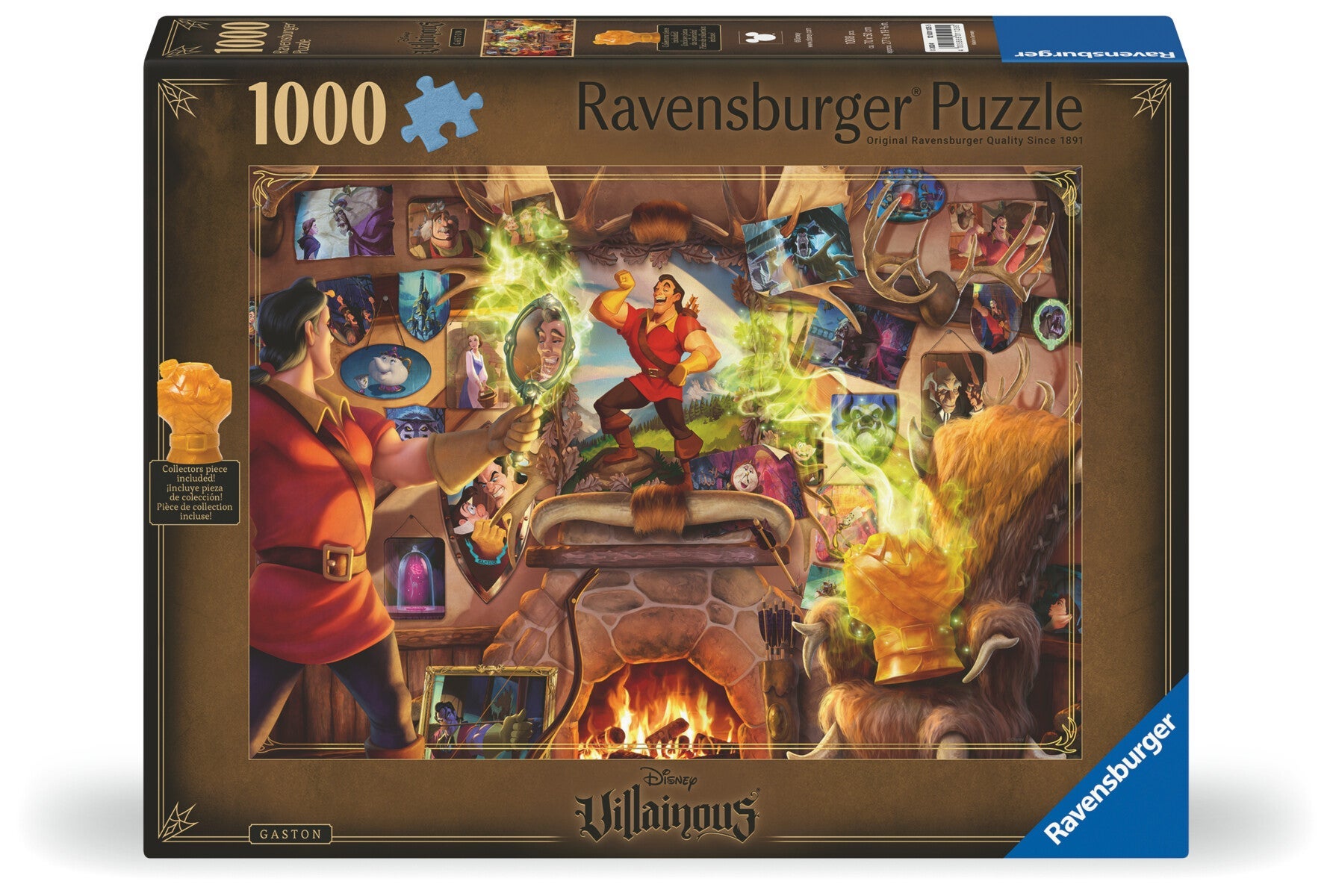 Puslespill 1000 Villainous Gaston Ravensburger