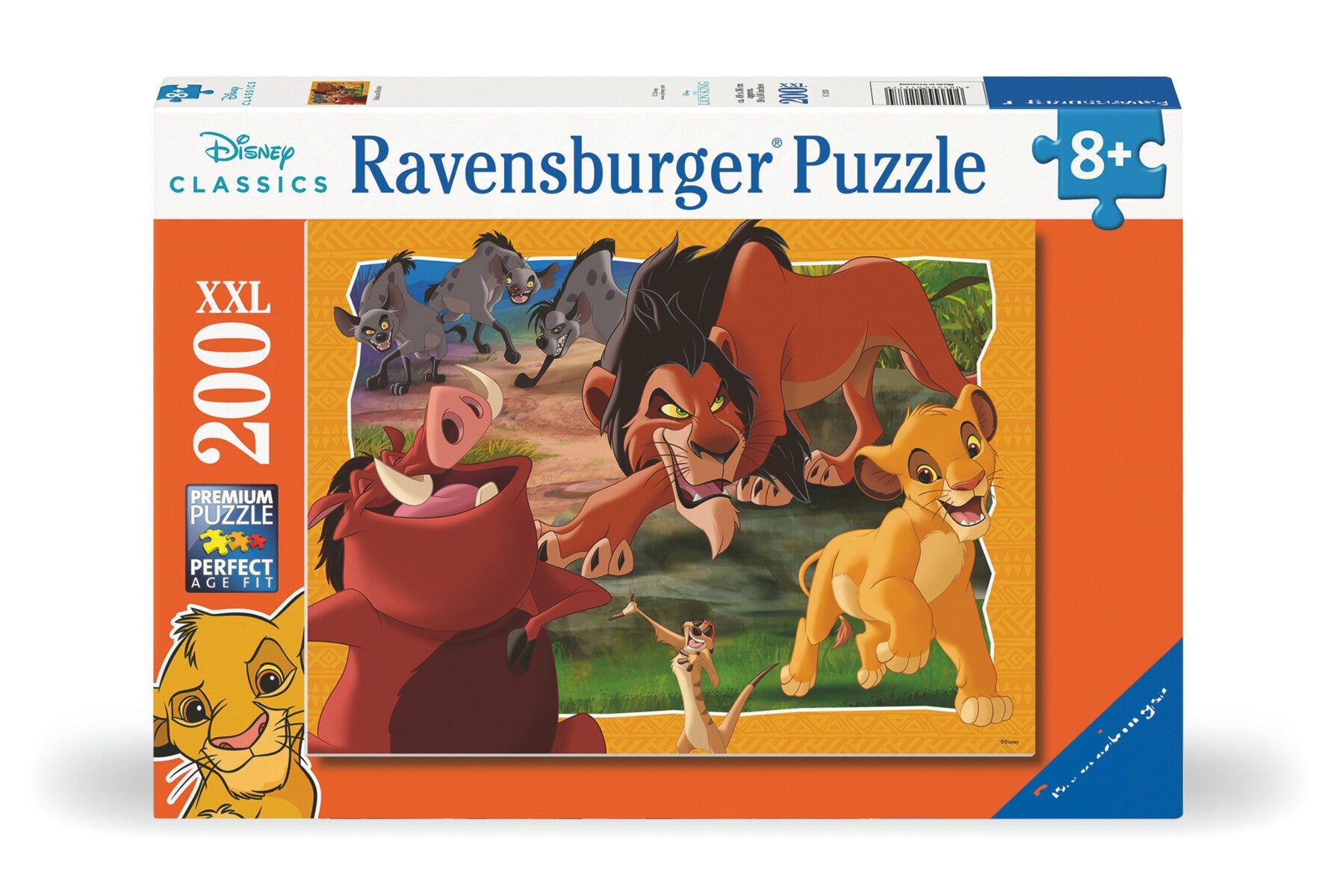 Puslespill 200 Løvenes Konge Ravensburger