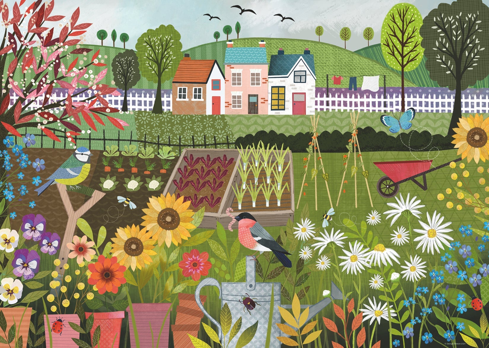 Puslespill 1000 Kolonihage Ravensburger