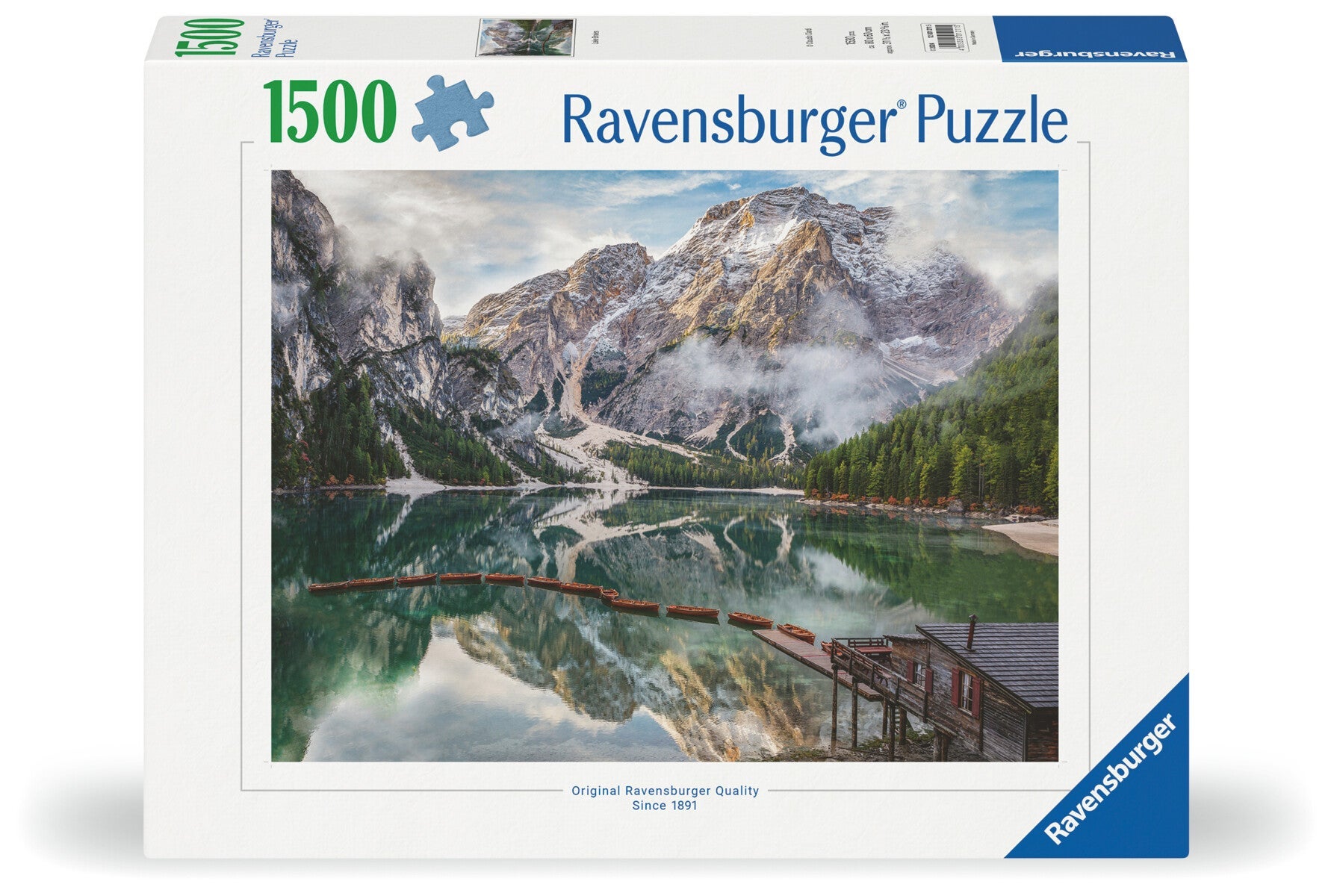Puslespill 1500 Laie Braies Ravensburger