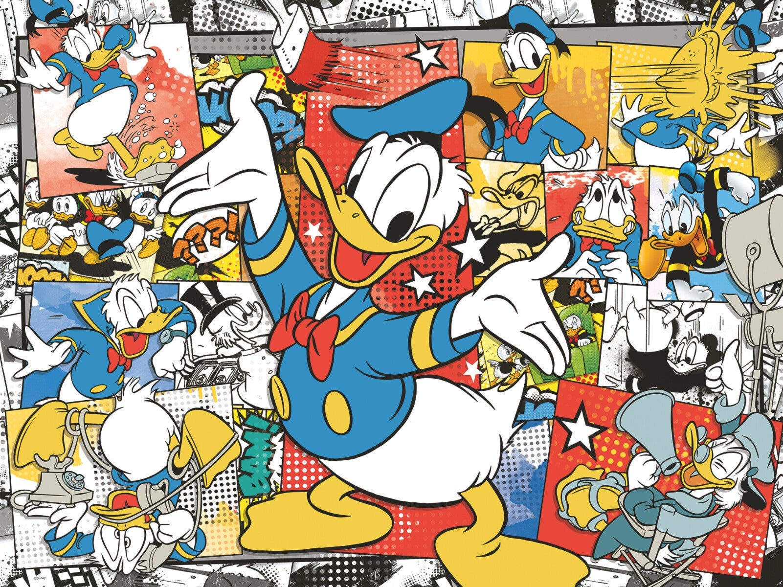 Puslespill 1500 Donald Duck Ravensburger