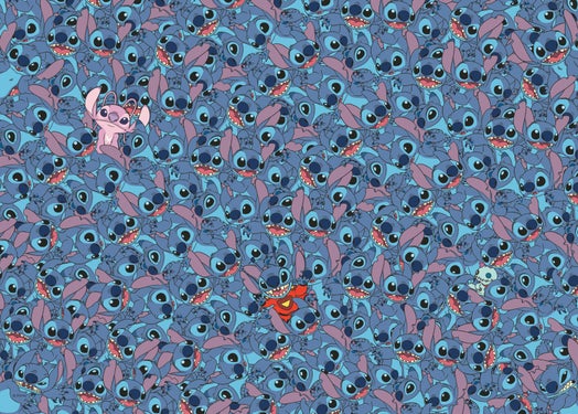 Puslespill 1000 Disney Stitch Chal Raven