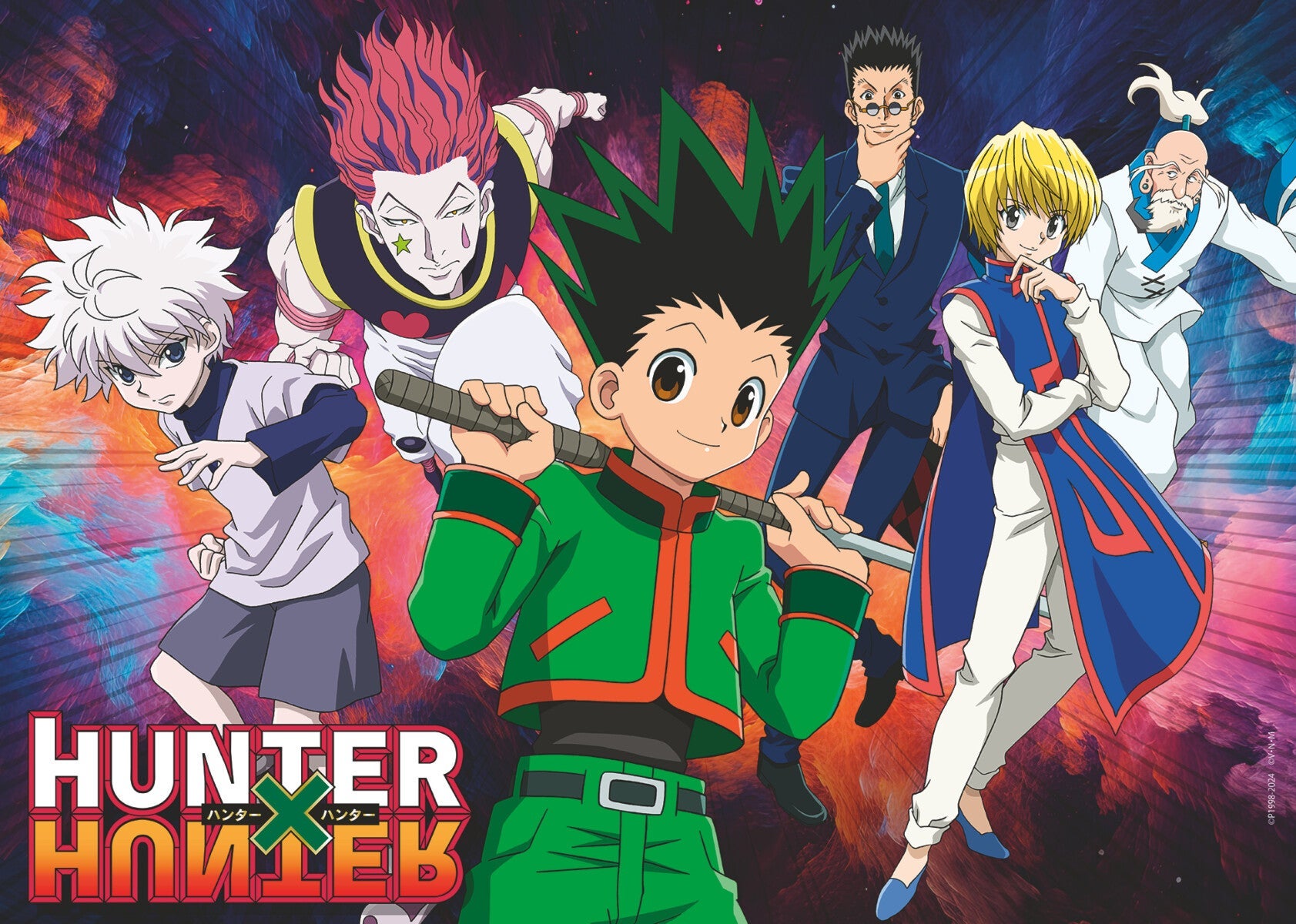 Puslespill 1000 Hunter X Hunter Ravensburger