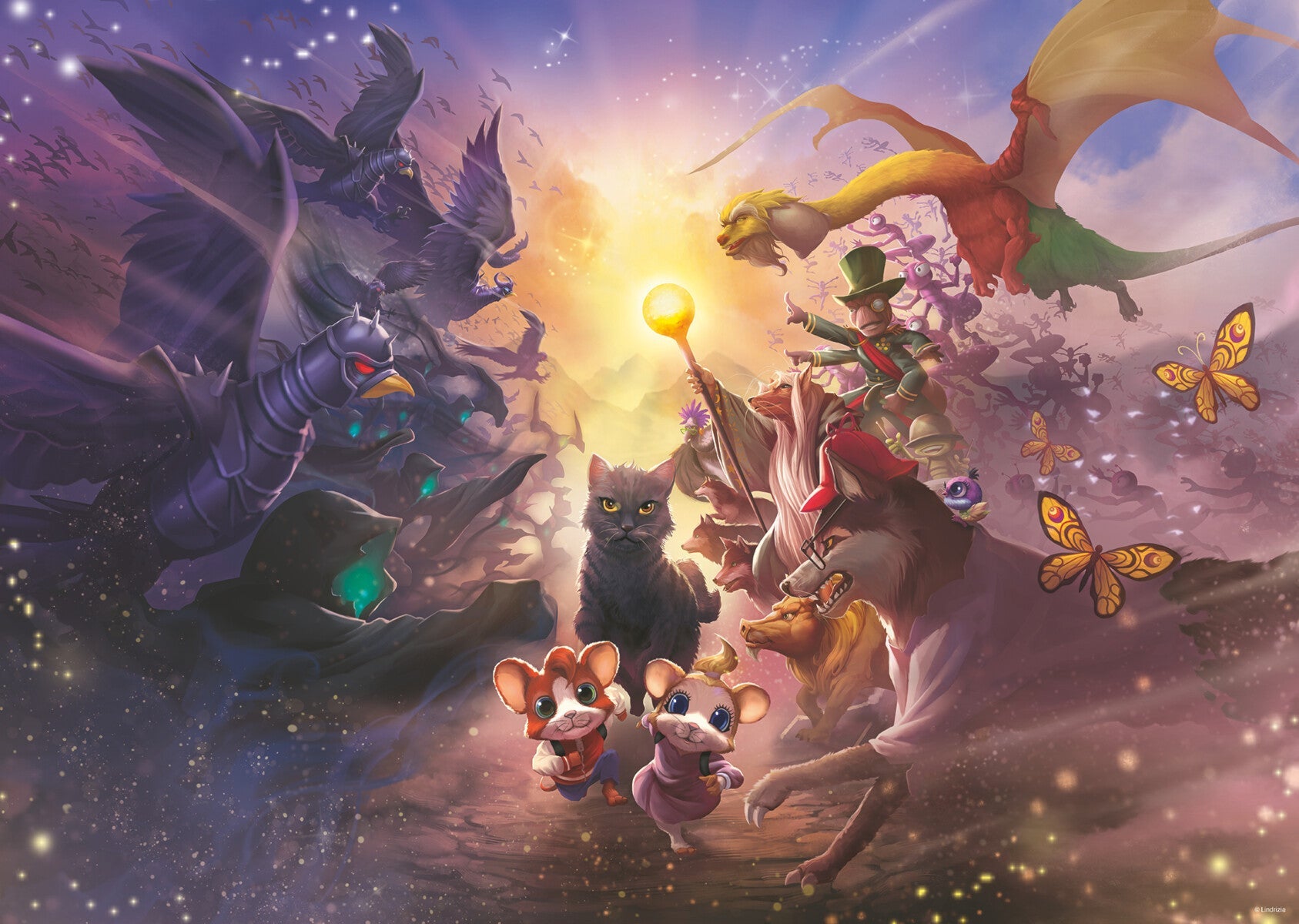 Puslespill 1000 Musse Helium Ravensburg