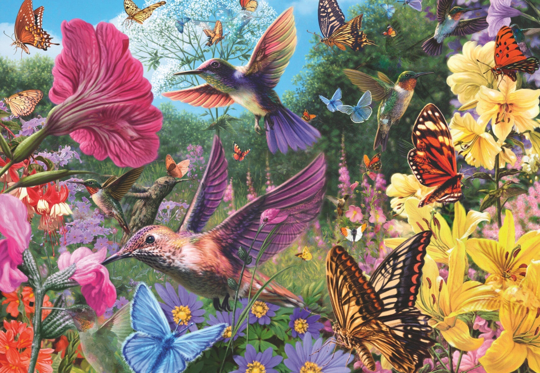 Puslespill 200 Kolibri Ad Ravensburger