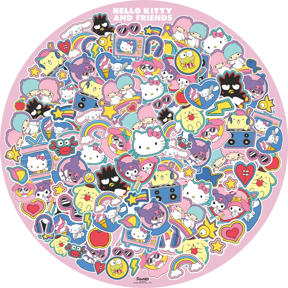 Puslespill 500 Hello Kitty Sirkel Ravensburger