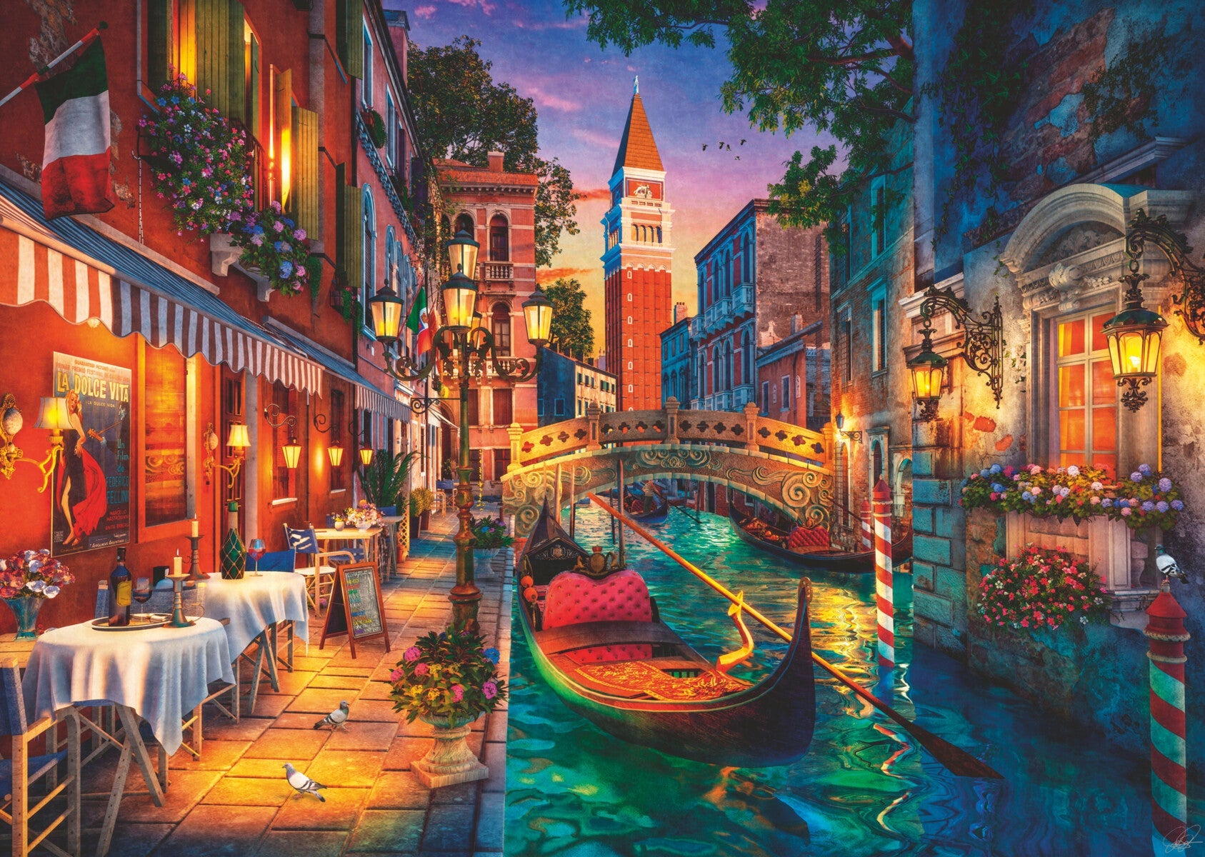Puslespill 1000 Venezia Ravensburger