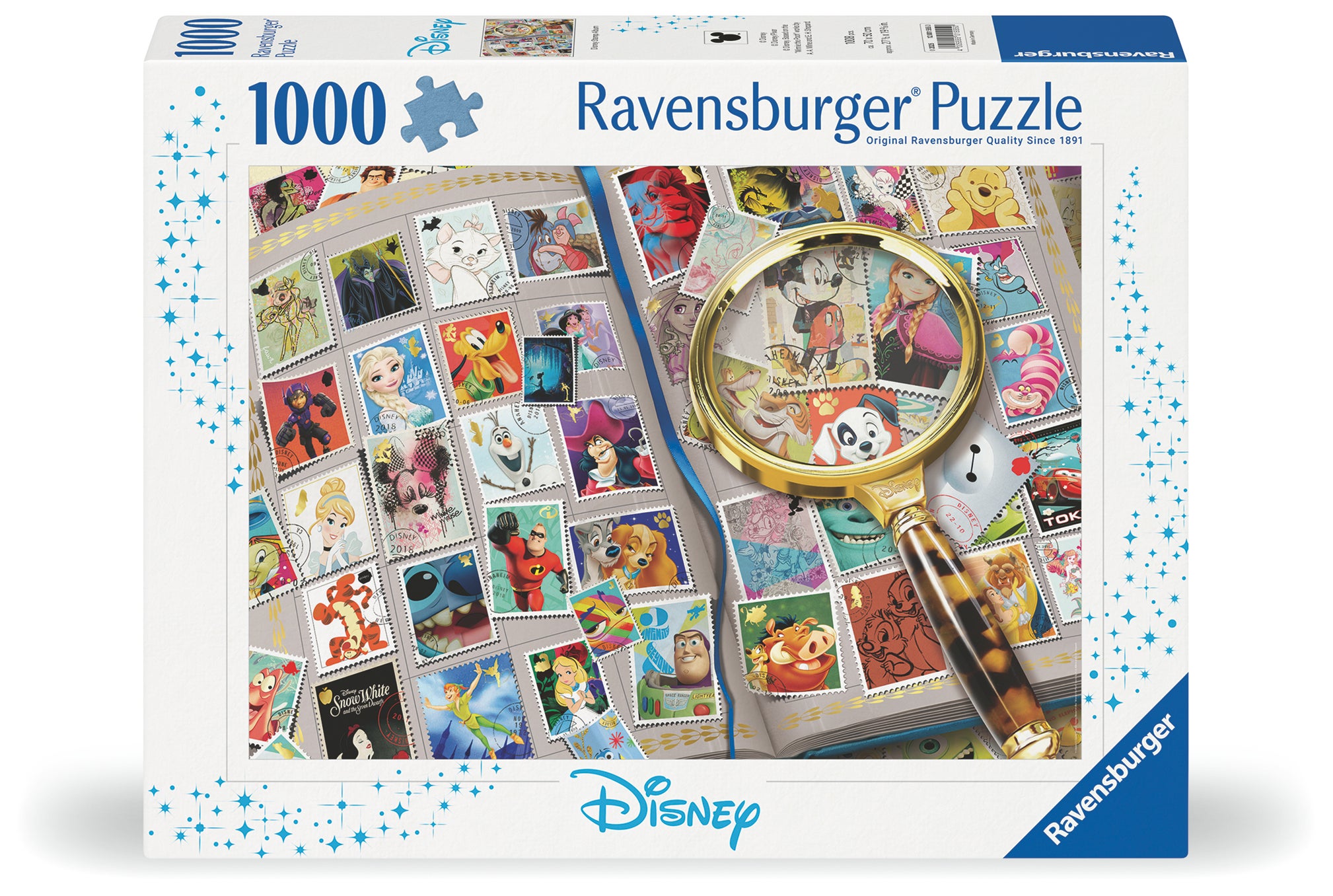 Puslespill 1000 Wd Frimerkealbum Ravensburger