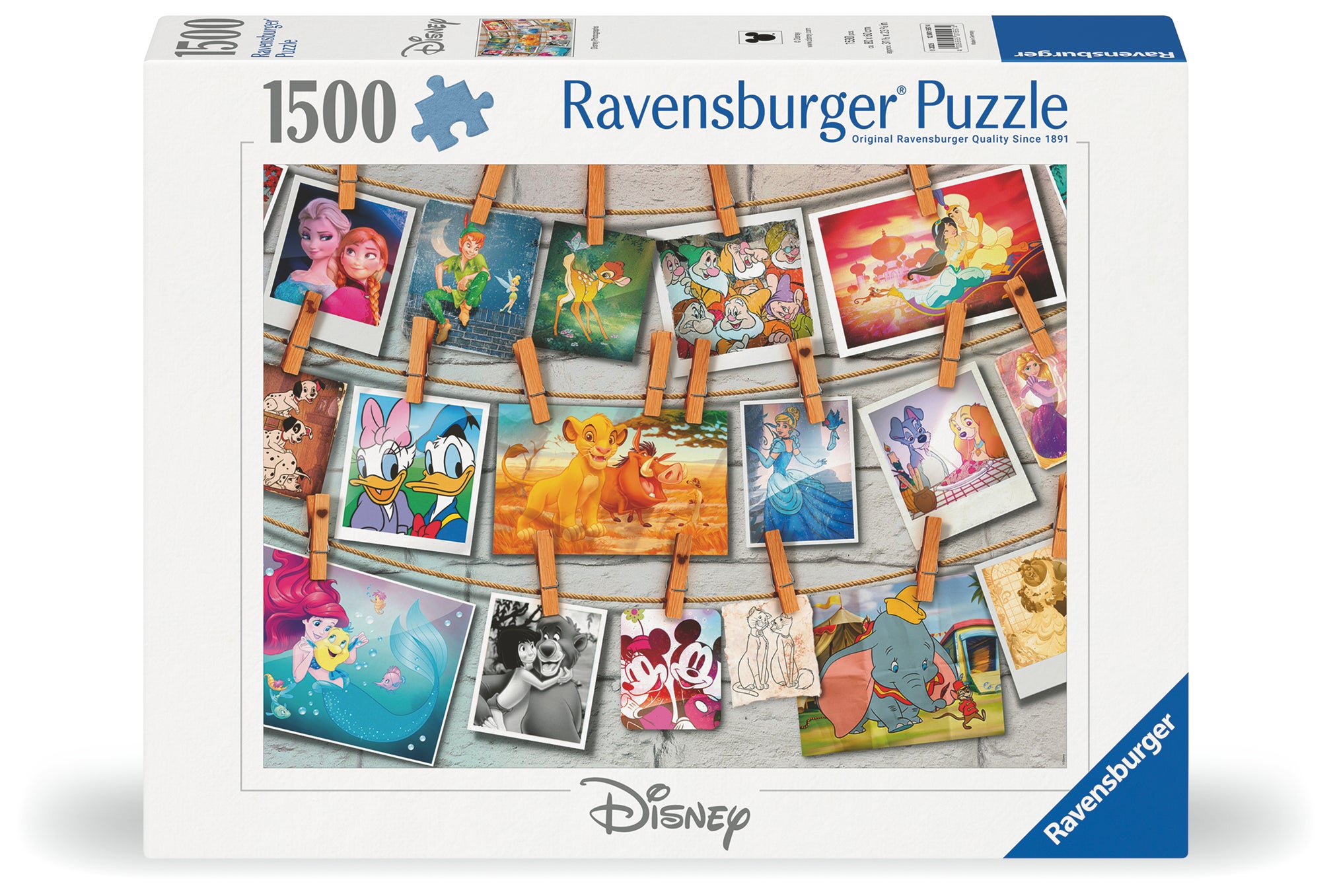 Puslespill 1500 WD Fotografier Ravensburger