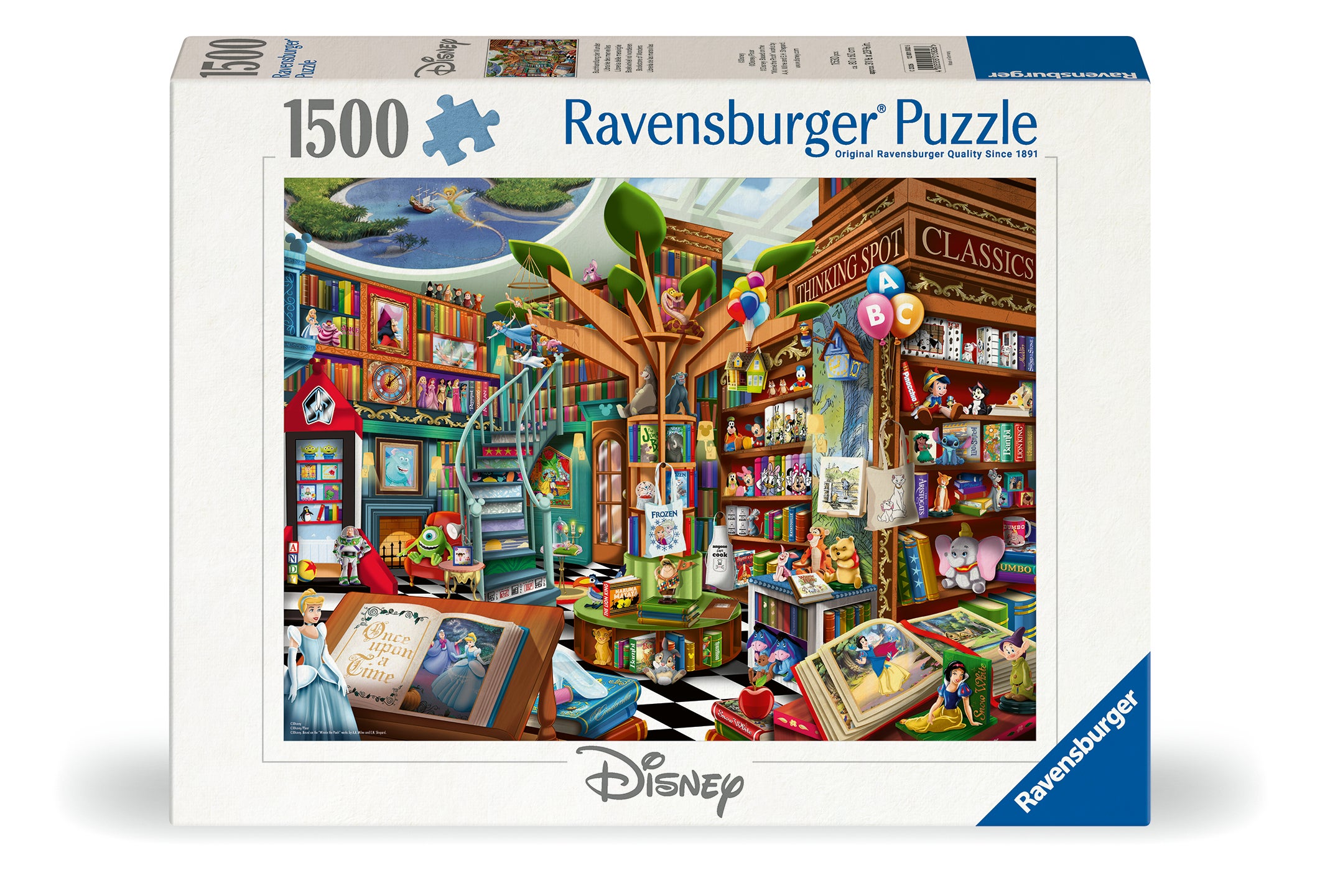 Puslespill 1500 Disney Historiebok Ravensburger
