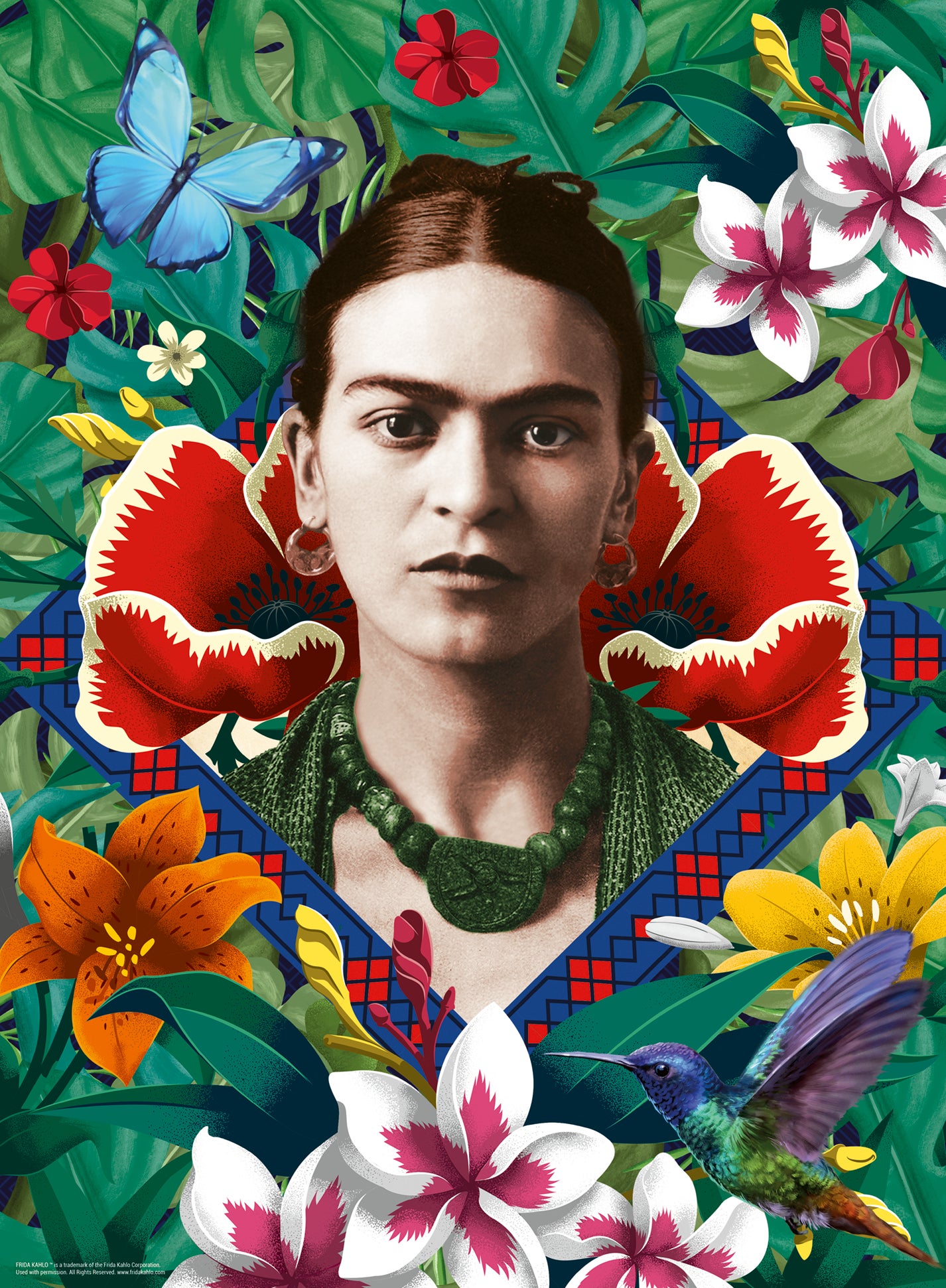 Puslespill 500 Frida Kahlo Ravensburger