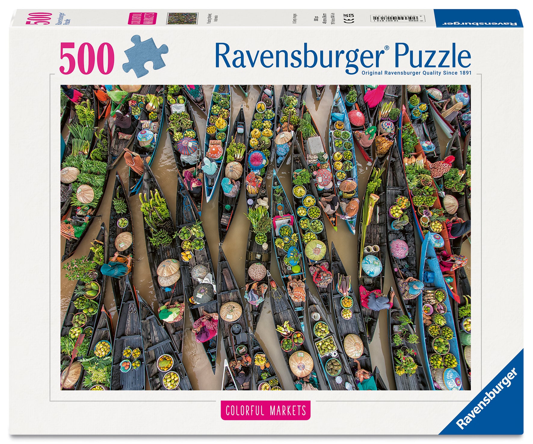 Puslespill 500 Indonesia Ravensburger