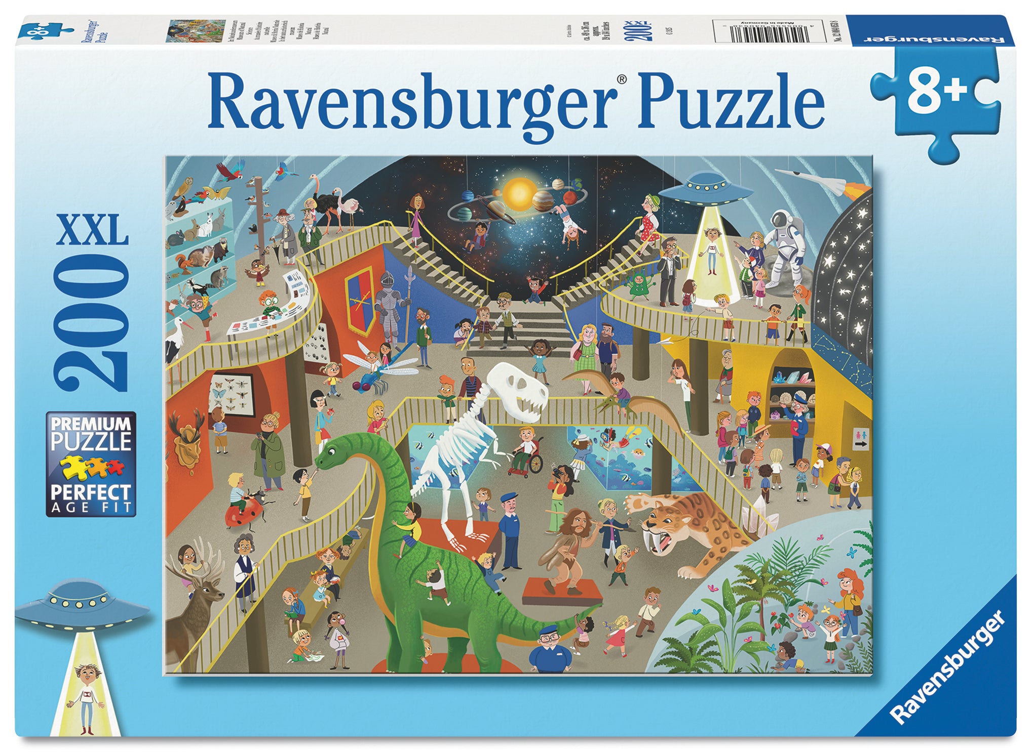 Puslespill 200 Naturhist Museum Ravensburger