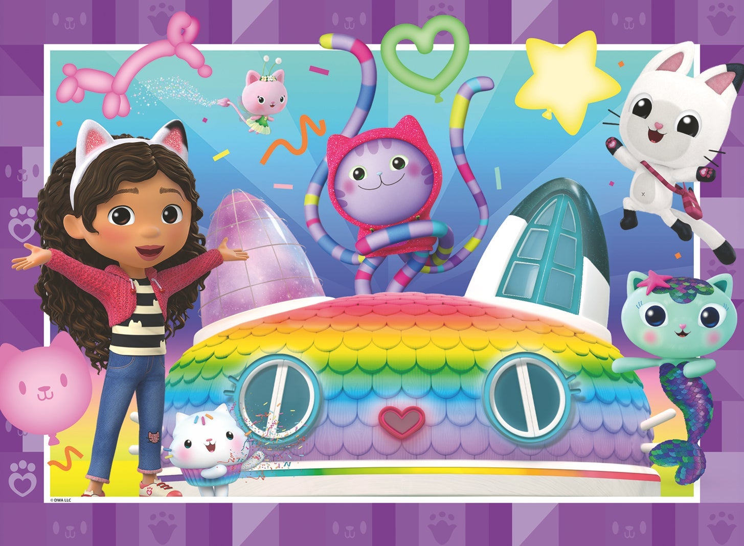 Puslespill 100 Gabbys Dukkehus Ravensburger