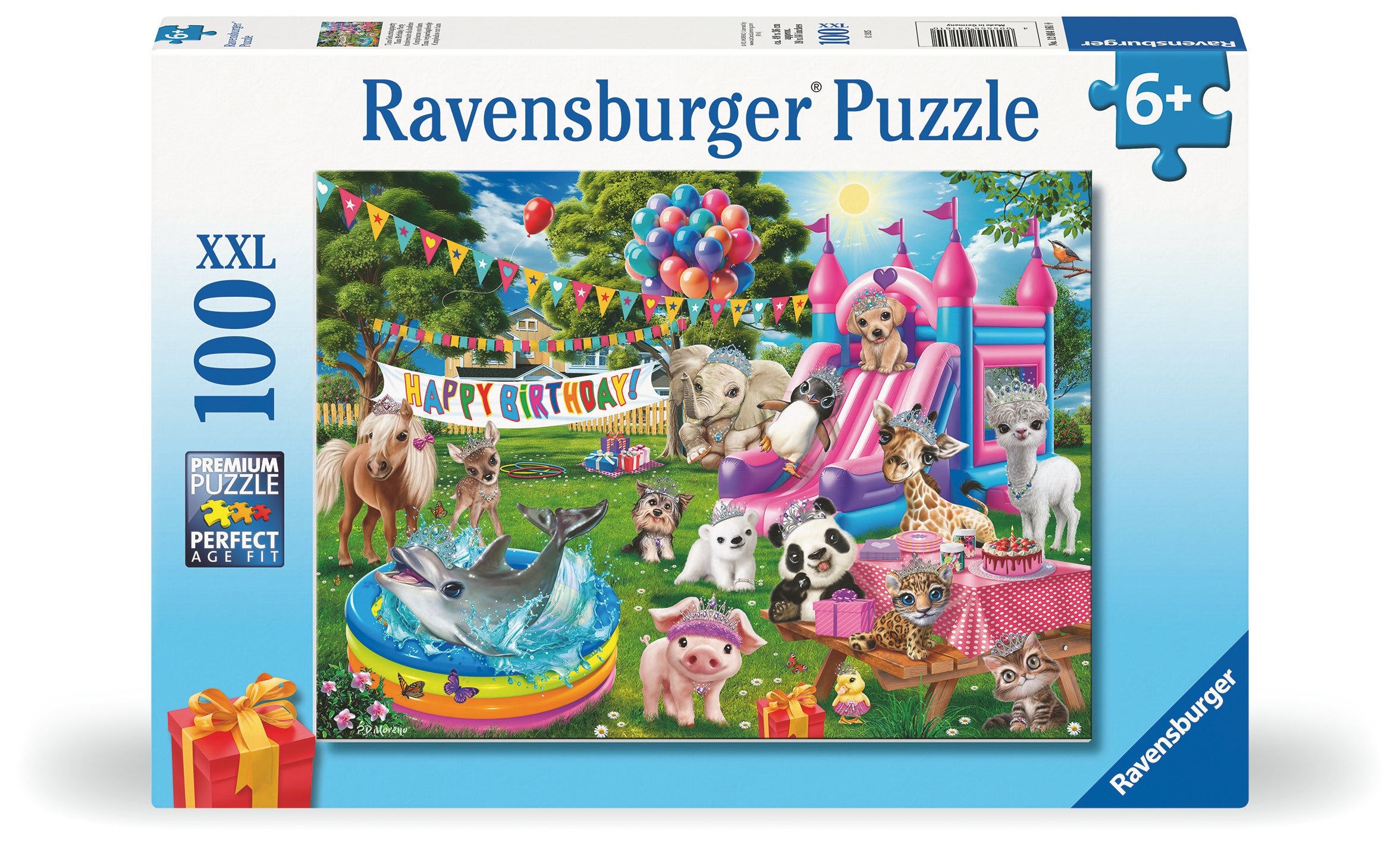 Puslespill 100 Tiara Bursdag Ravensburger