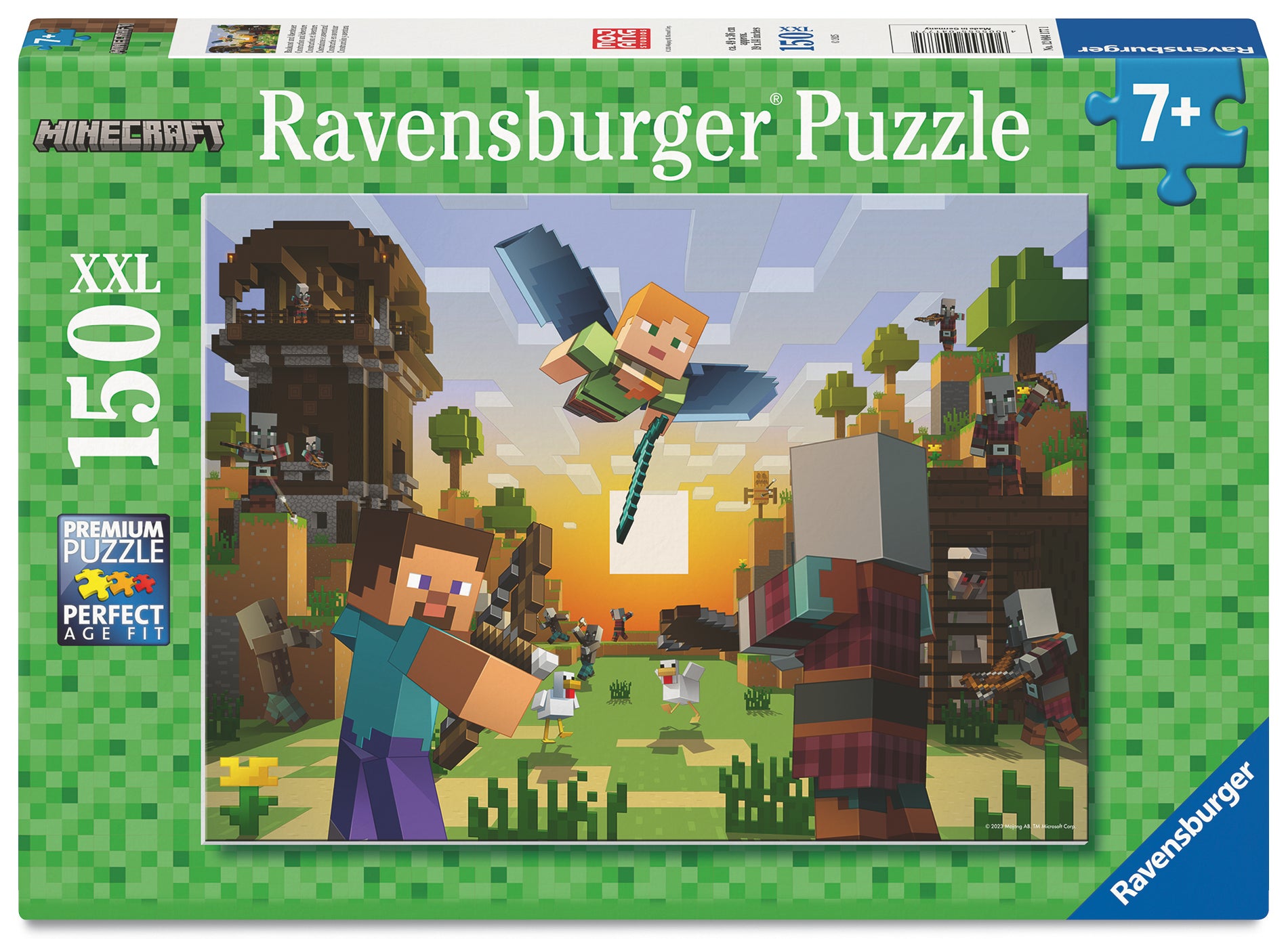Puslespill 150 Minecraft Ravensburger
