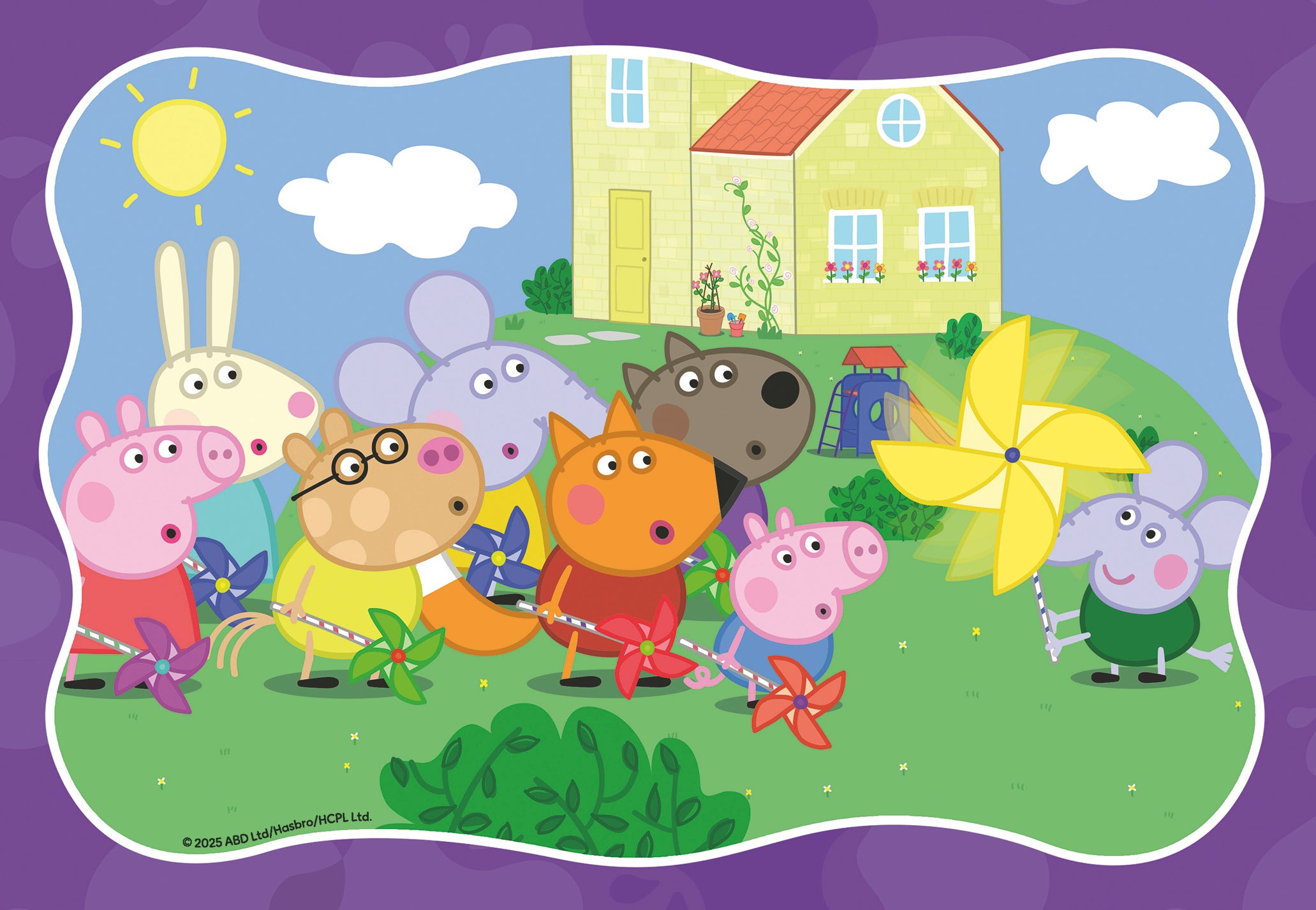 Puslespill 2x24 Peppa Gris Ravensburger