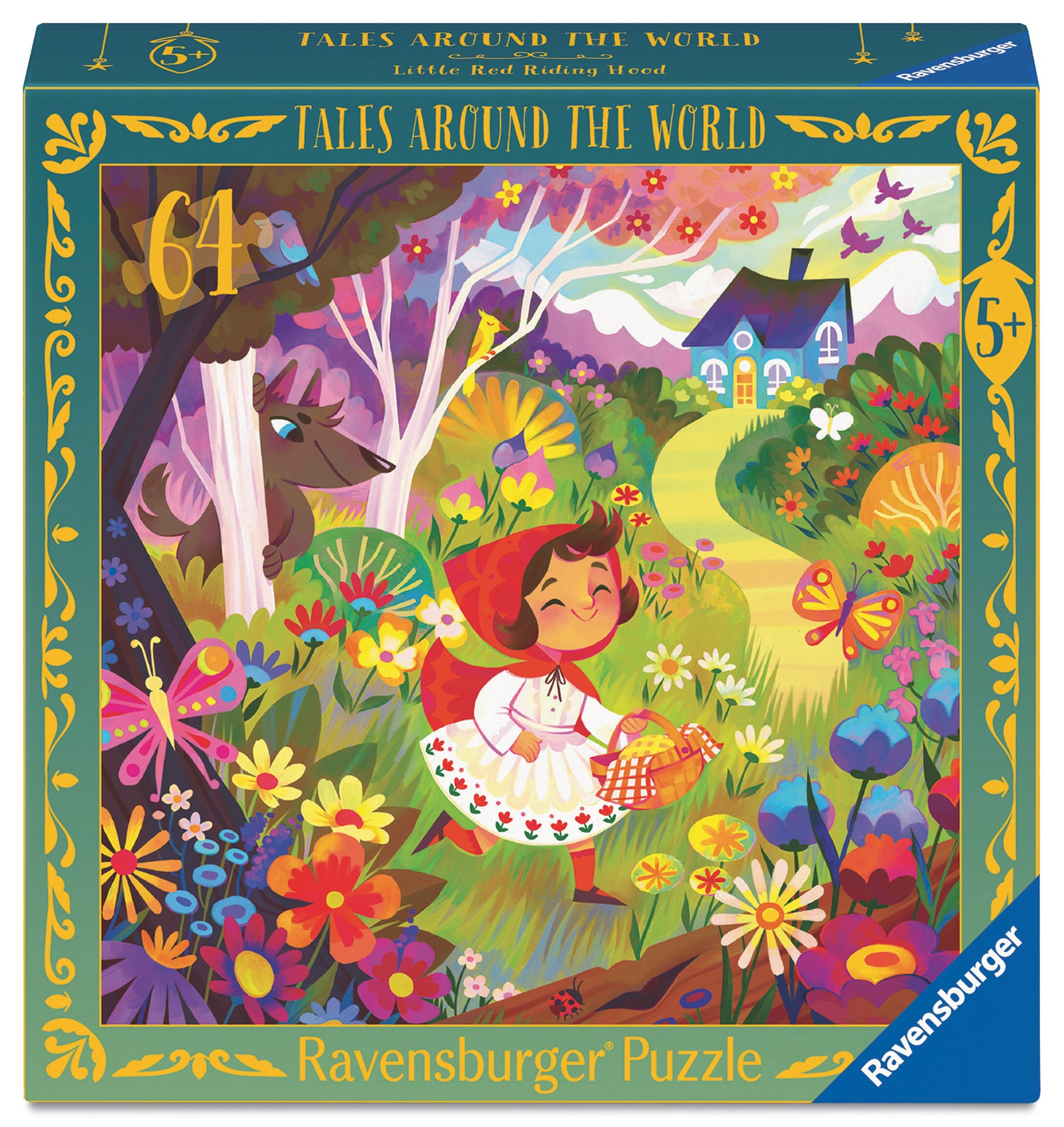 Puslespill 64 Rødhette Ravensburger