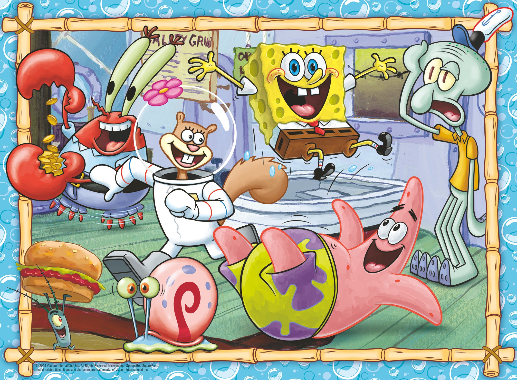 Puslespill 200 Svampebob Ravensburger