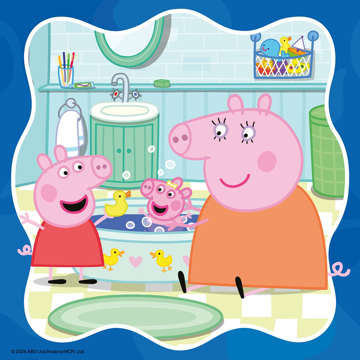 Puslespill 3x49 Peppa Gris Ravensburger