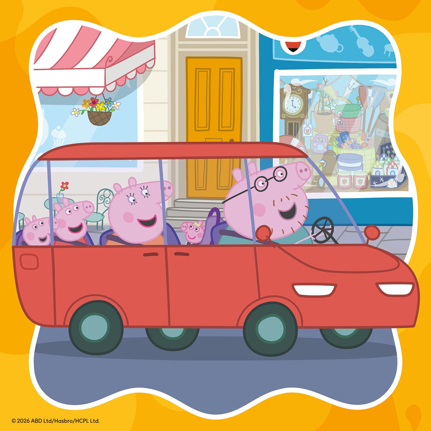 Puslespill 3x49 Peppa Gris Ravensburger