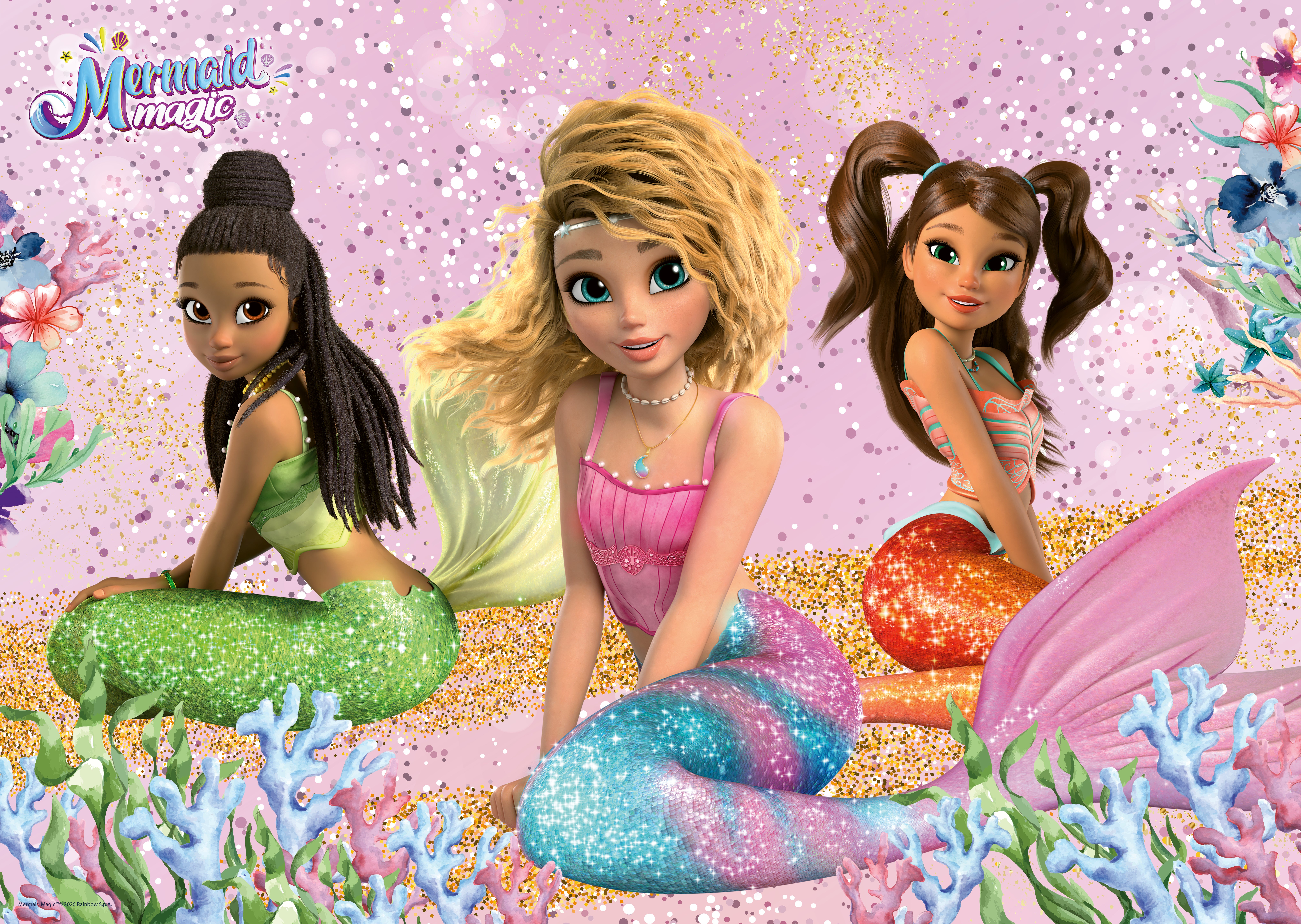 Puslespill 24 Havfruemagi Gulv Ravens