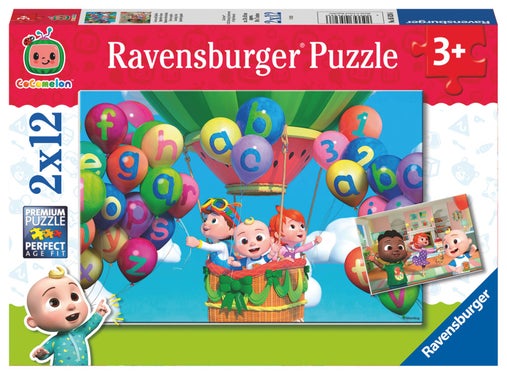 Puslespill 2x12 Cocomelon Ravensburger