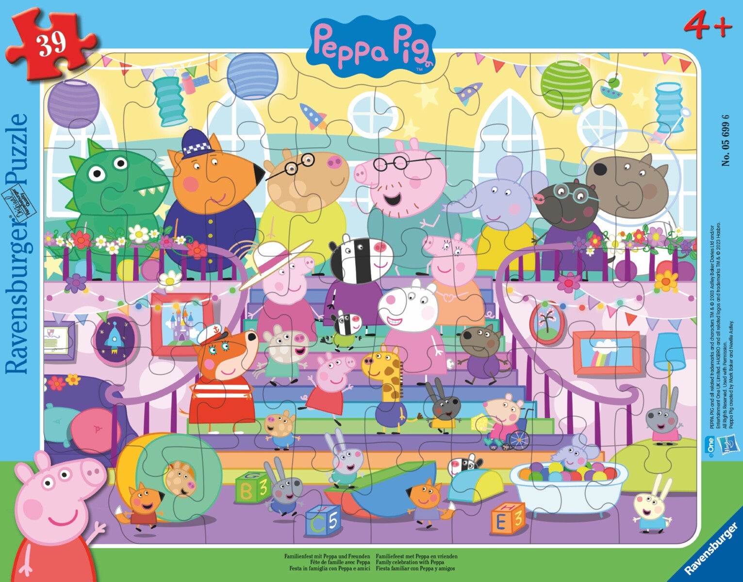 Puslespill 30-48 Peppa Pig Ravensburger