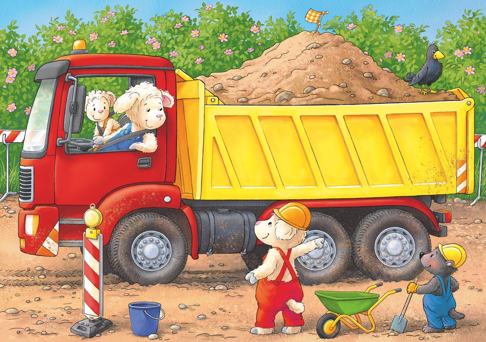 Puslespill 2.4.6.8 Dyr Ravensburger