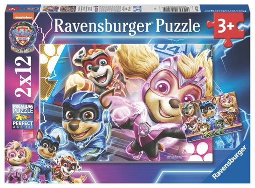 Puslespill 2x12 Paw Patrol Ravensburger