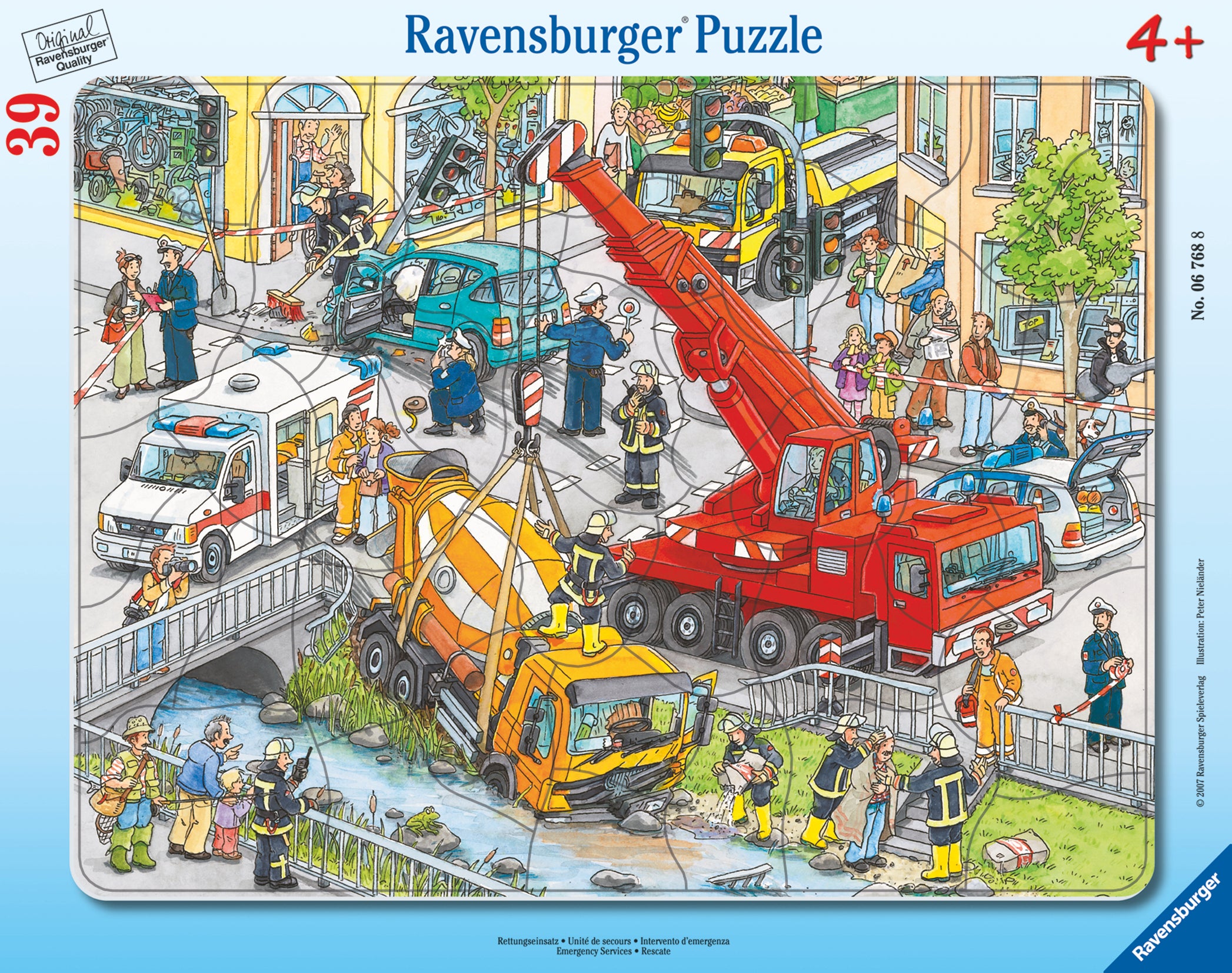Puslespill 39 Nødhjelp Ravensburger