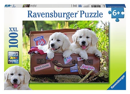 Puslespill 100 Søte Valper Ravensburger