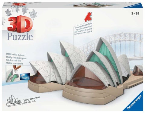 Puslespill 3D 216 Sydney Opera Ravensburger