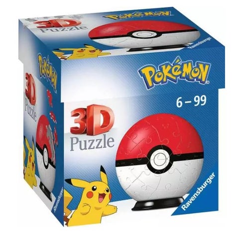 Puslespill ball 54 3D Pokemon Ravensburger