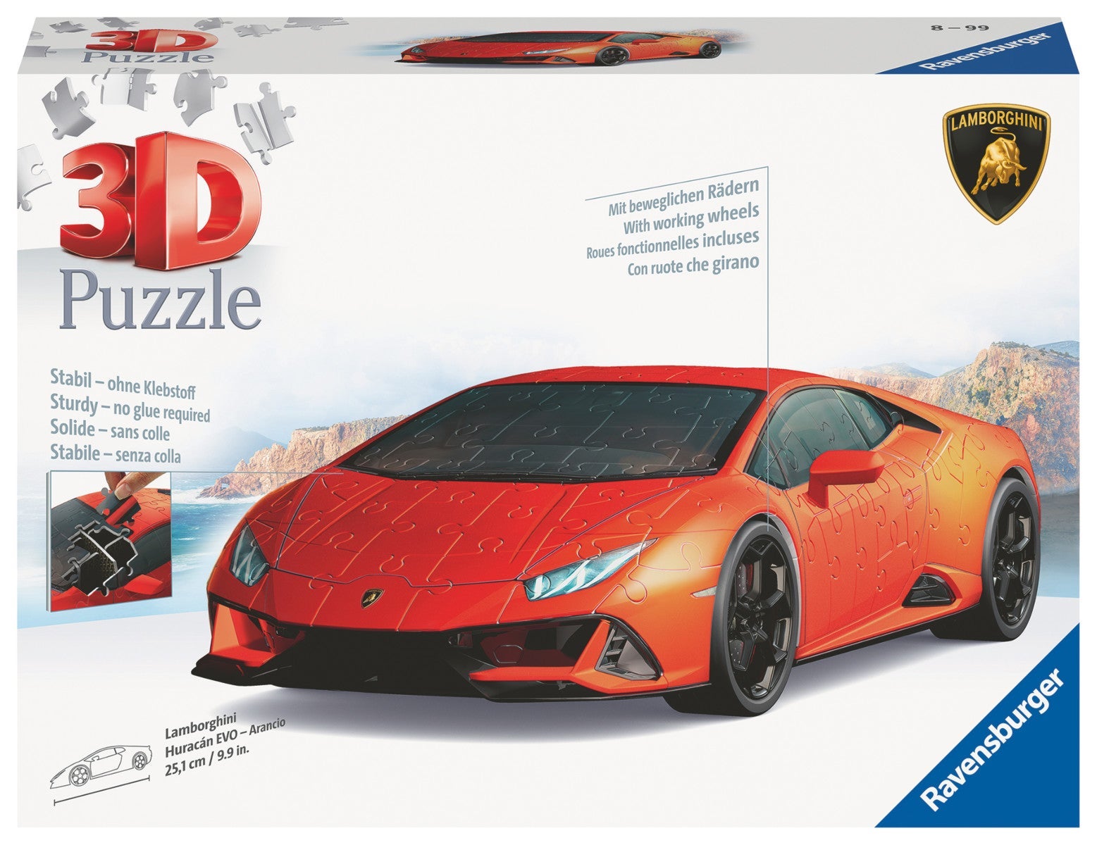 Puslespill 3D 108 Lamborghini Huracán Ravensburger