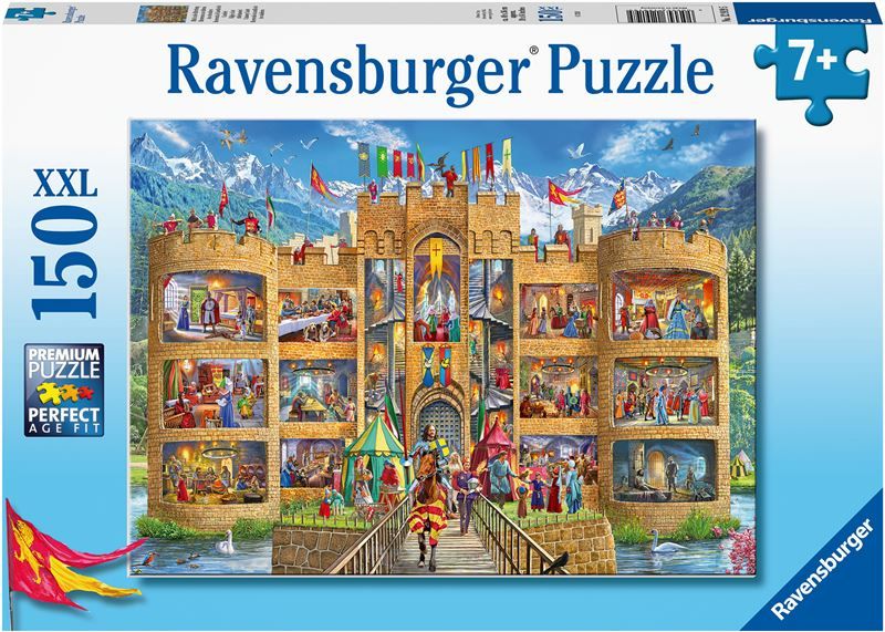 Puslespill 150 Ridderens Slott Ravensburger