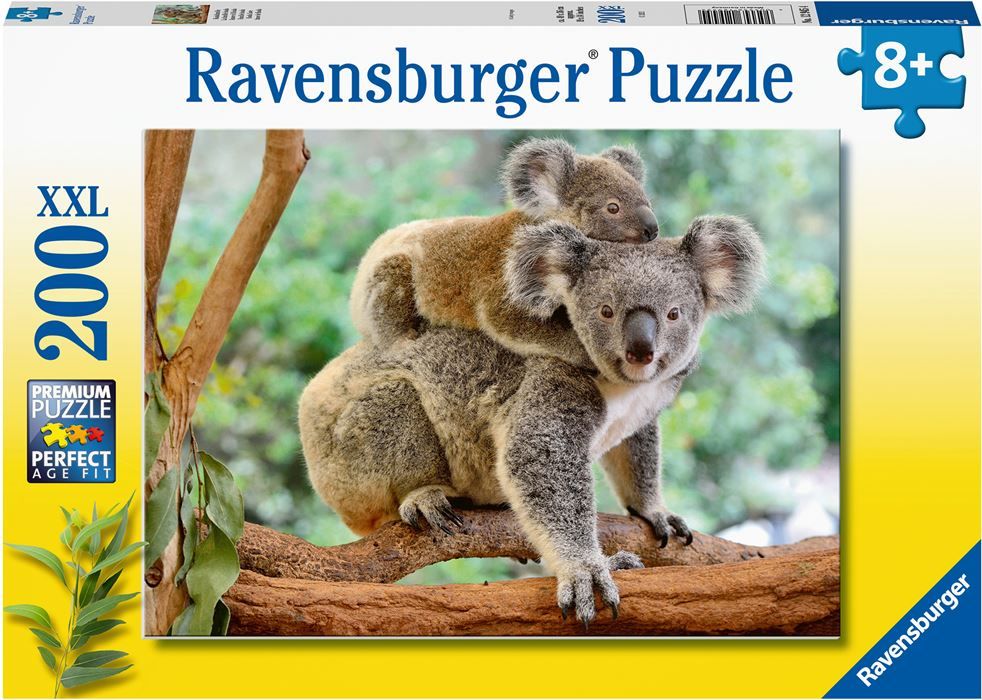 Puslespill 200 Koalafamilie Ravensburger