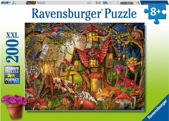 Puslespill 200 Huset I Skogen Ravensburger