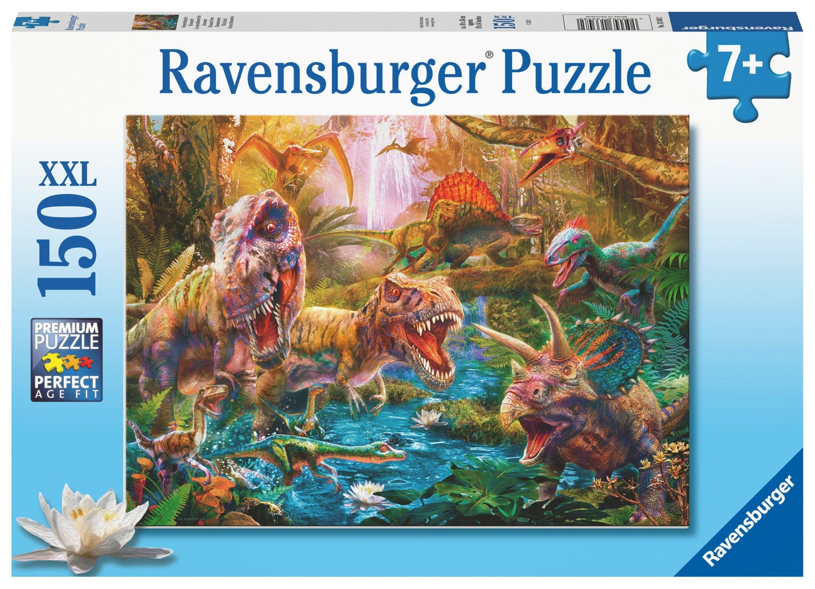 Puslespill 150 Dinosaurer Ravensburger