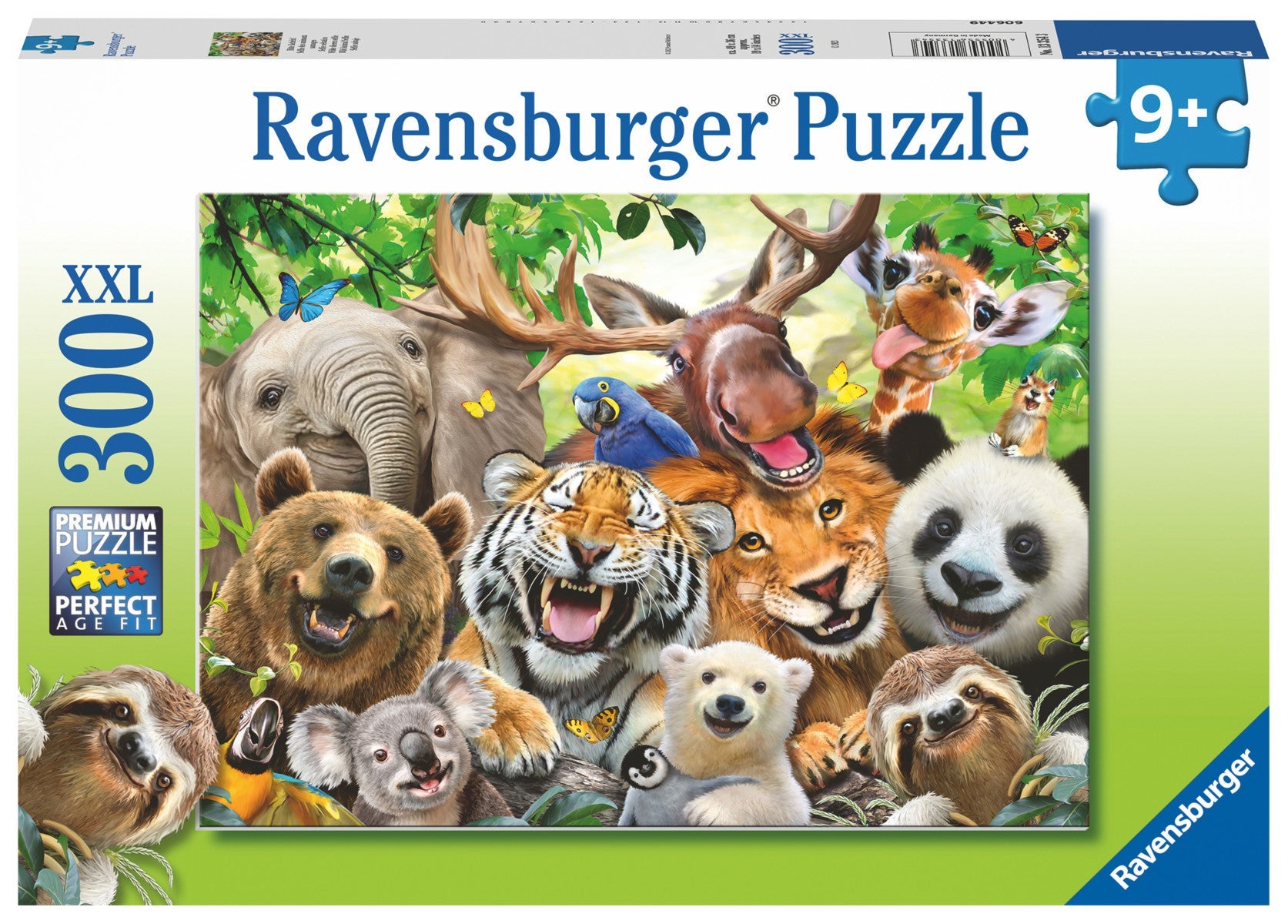 Puslespill 300 Eksotiske Dyr Ravensburger