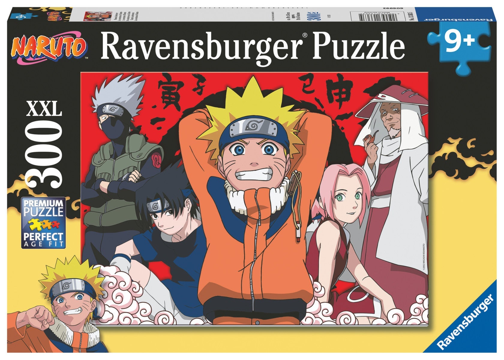 Puslespill 300 Narutos Abenteuer Ravensburger