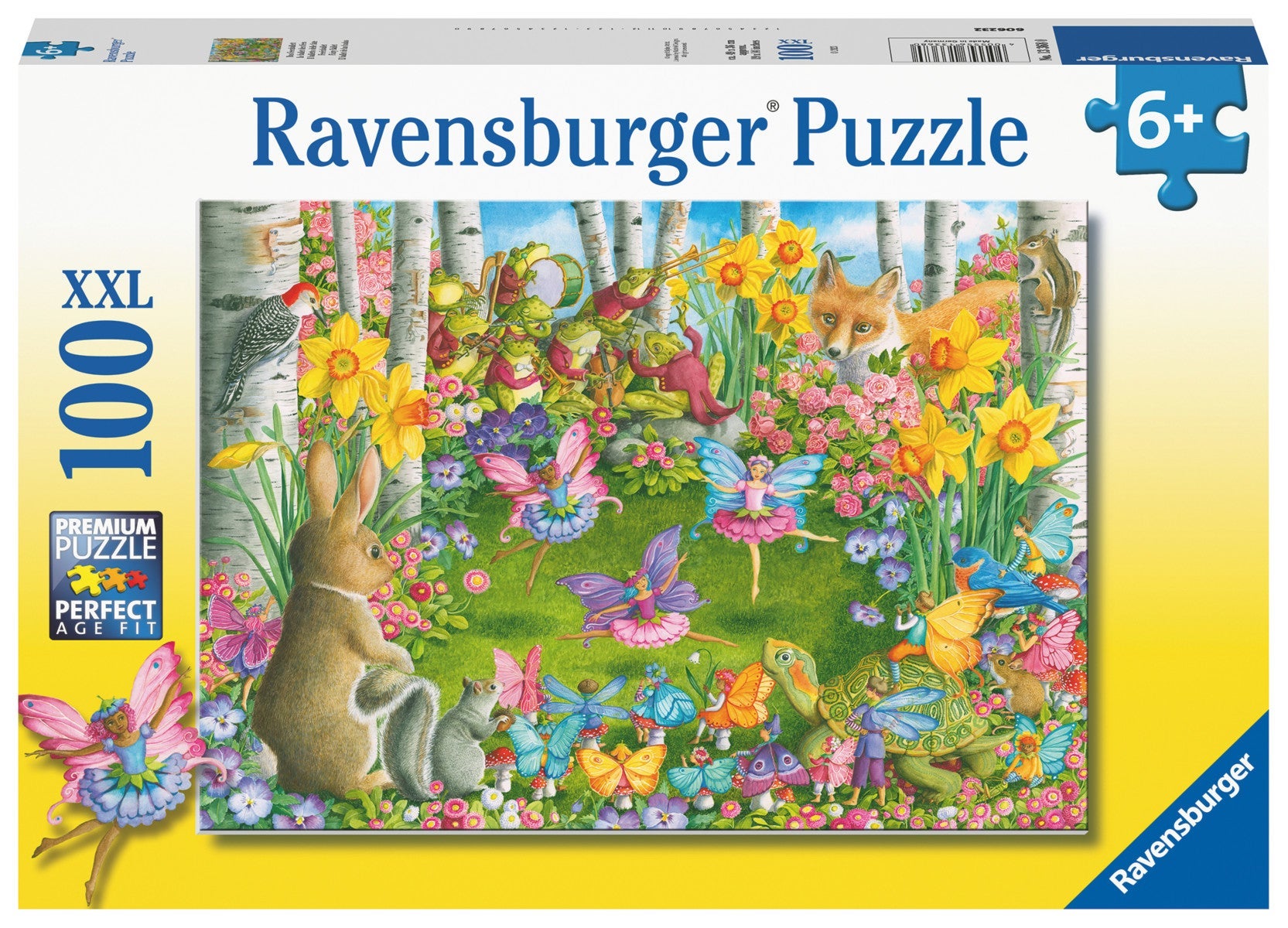 Puslespill 100 Feballett Ravensburger